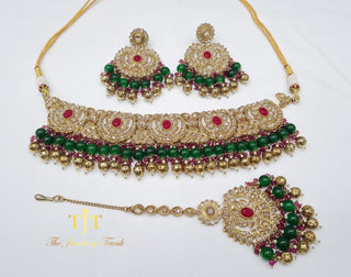 Zainab Emerald Green and Ruby